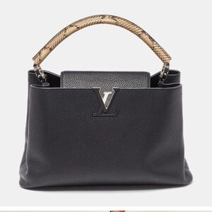 Python Trimmed Taurillon Capucines PM